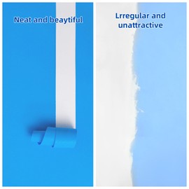 ABOUT MT Blue Painters Tape 3/4 Inches Wide (0.75" X 60 Yards), Premium Masking Tape Must-Have Wall Painting Supplies for DIY Enthusiasts and Pros Alike(12 Pack)