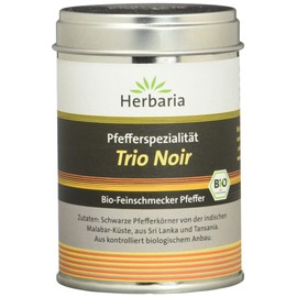 Herbaria Trio Noir Pepper Black M-Tin Organic, 75 g