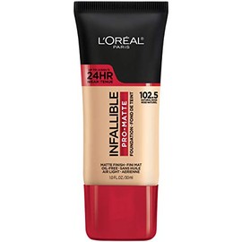Base de maquillaje Infalible Pro Matte de L'Oreal Paris Rosa natural