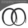 Artudatech Automotive 2PCS Roof Drip Molding Trim Left & Right