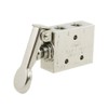 uxcell Pneumatic 3 Position 4 Way Spring Return Lever Manual