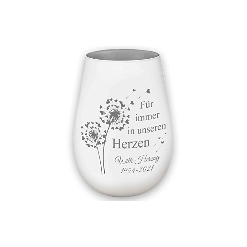 Mourning Light – Forever in Our Hearts – White/Silver –