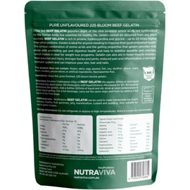 NES Proteins Grass-Fed Beef Gelatin – Premium Quality Collagen Support – 450g