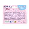 GIOTTO Candy Collection Erasers Pack of 8 Pastel Colours