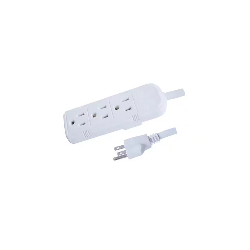 Tessan 3-Outlet Mini Power Strip w/ 1.5 ft Cord –