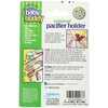 Baby Buddy Pacifier Clip Holder, Newborn Essential with Universal Fit