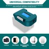2 Pack USB Charger Adapterfor Makita 18V Battery,Battery Holders,Belt Clip