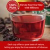 Akshit Natural Hibiscus Flowers, Dried Edible Flowers/Petals, 5.2oz, Flor de
