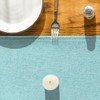 Artoid Mode Light Blue Table Runner, Seasonal Fall Winter Machine