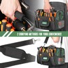 Guliter 11 Inch Small Tool Bag, Open Top Tool Tote