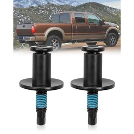 2PCS Rear Tailgate Striker Latch Lock Bolt Kit Replace 1L3Z-99404A42-AA Fit for Ford F-150 1997-2014 F-250 F-350 F-450 F-550 Super Duty 1999-2016 Explorer Sport Trac 2001-2005