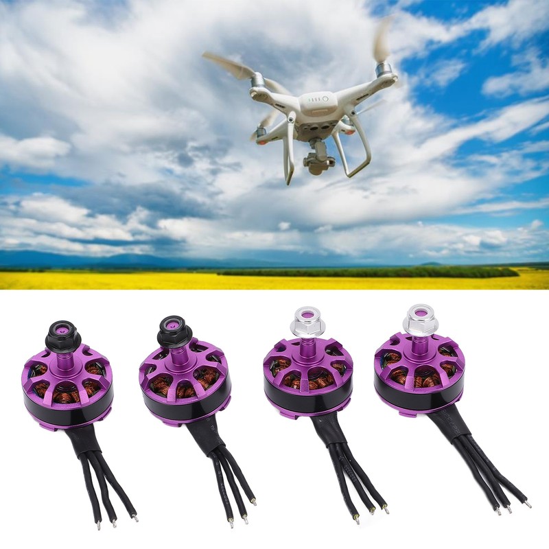 4PCS MN2205‑2300KV 2‑4S Brushless Motor Kit 2CW 2CCW for FPV