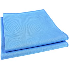 elauelue Fenstertuch 800 zum Autoscheiben Reinigen - Auto Scheibenreiniger Tuch - Autoputztücher für Fenster - 33x33 cm - Autofenstertuch 2er Set