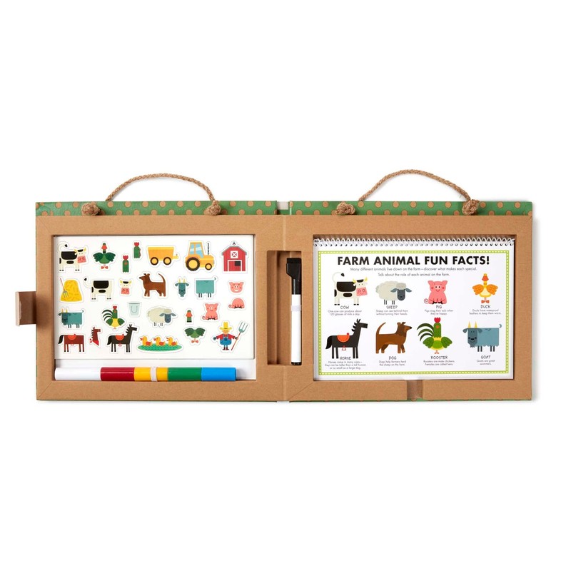 Melissa & Doug Natural Play: Play, Draw, Create, Reusable, Paint
