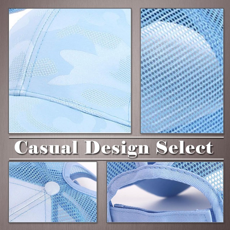 One Limitation CP251 Marble Pattern, Mesh Cap, Hat, Exercise, Running,