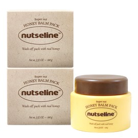 Nutserine Honey Balm Pack Super Nut Honey Balm Royal Sleeping Pack Soi Hyun 100g 2 packs / 넛세린 꿀밤팩 슈퍼 넛 허니밤 로얄 수면팩 소이현 100g 2통