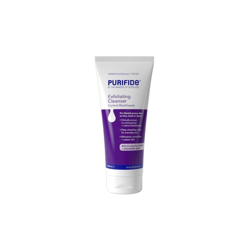 Purifide by Acnecide Exfoliating Cleanser 120ml