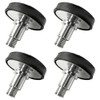 FUZIDDN 4-Pack 35mm Shaft Screw Up Car Lift Feet Pads