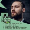 Striking Viking Crecimiento Saludable Barba Hidratación Nuestro Set Champú Acondicionador