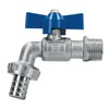 Foset LLE-130L, Llave de esfera con maneral corto, latón, 130gr,