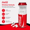 Coca-Cola Wireless Earbuds with Can Shaped Charging Case - Color: