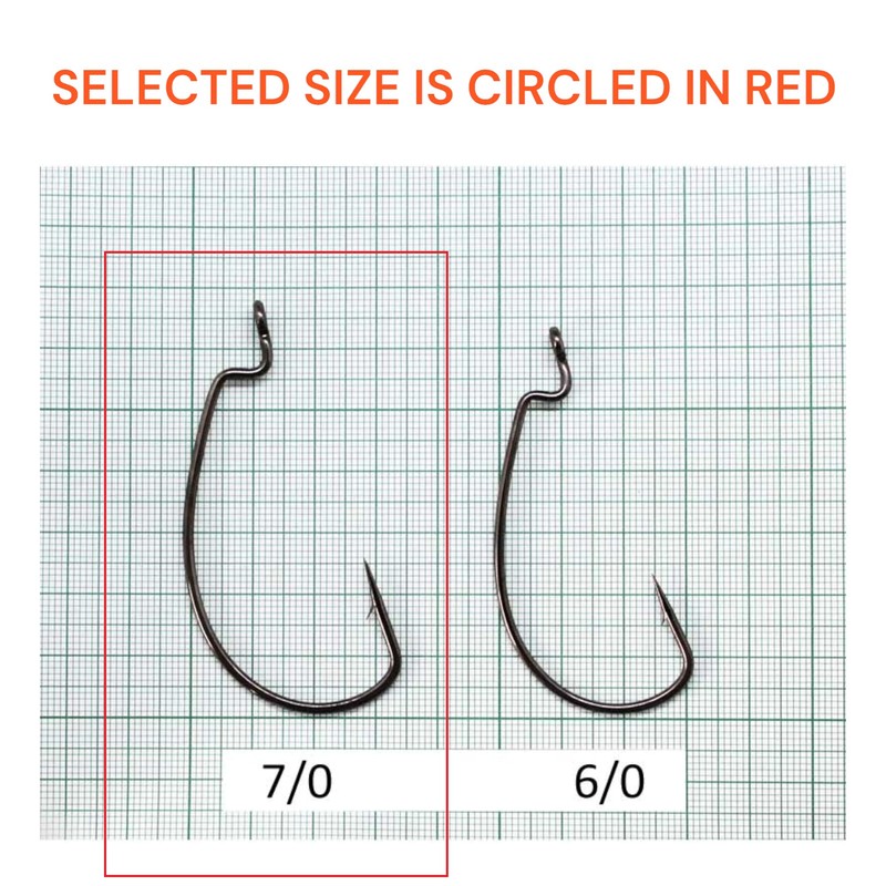 PRO FILSTAR Offset Hook Set of 4 N7/0 - Cheburashka