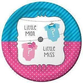 Creative Converting (D) Bow or Bowtie Dessert Plates (8)