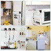 Wowfill Kitchen Paper Holder, Magnet, Fine Paper Holder, Paper Towel