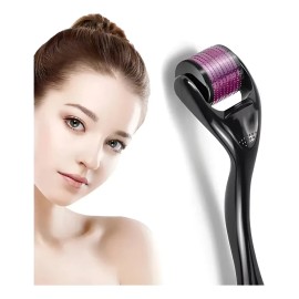 Dermaroller Facial Barba 0.25-2 Mm Titanio Regenera Colágeno