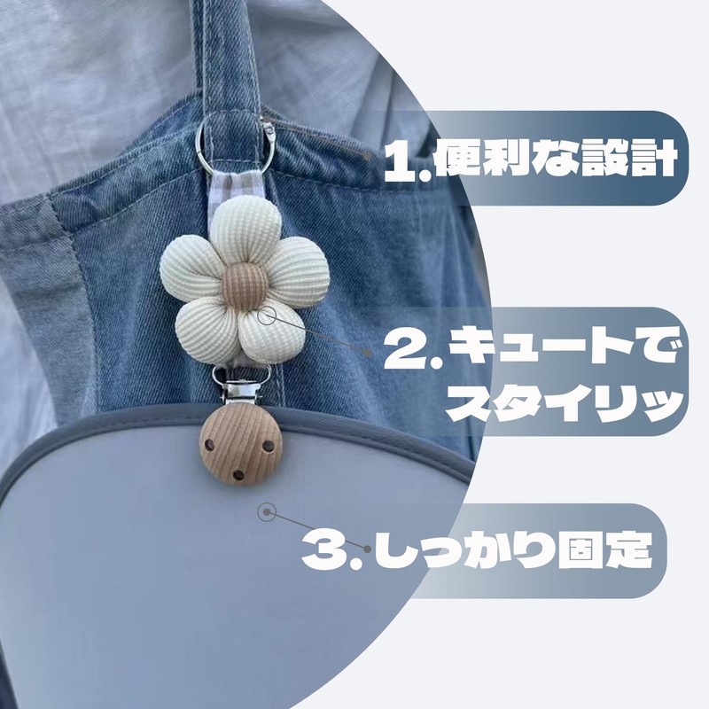 BLOOPC Hat Clip 1 Piece Flower Hat Storage Cap Clip