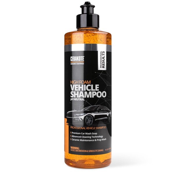 CERAKOTE High Foam Vehicle Shampoo (16 oz) – pH Neutral