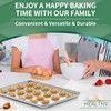 Baking Sheets Set of 2, HKJ Chef Cookie Sheets 2