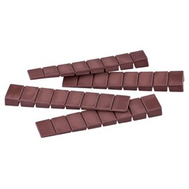 haggiy Furniture Wedges - Plastic Wheel Chocks with 7 Predetermined Breaking Points (L x W x H) 100 x 20 x 1-8 mm (Pack of 50)