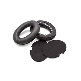 vhbw Ear Pads Replacement Pads 7.7 cm Compatible with Bose QuietComfort 15, 2, 25, AE2, AE2i, AE2w, QC15, QC2 Headphones Headset, Black