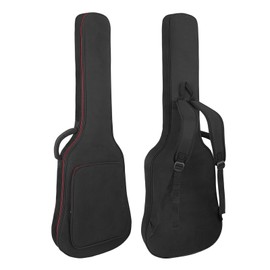 HOHIYO Electric Guitar Bag 39 40inch Electric Guitar Gig Bag,0.38in Thick Padded Guitar Case Waterproof with Pocket and Adjustable Shoulder Strap,Neck Protector Pillow Pad,Black
