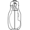 Club Glove Golf Stiff Arm - Gray Gray