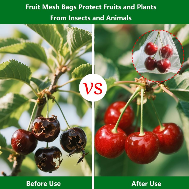Belit 25 Pcs Fruit Protection mangos Bags Protect Fruit Trees