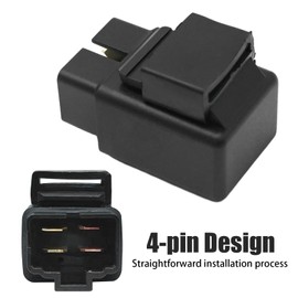 laffoonparts 27002-1062 Starter Relay Solenoid 4-Pin Relay Replacement for ATV 2008, Replacement for Brute Force 750 4x4i 2012, Replace 99994-1040