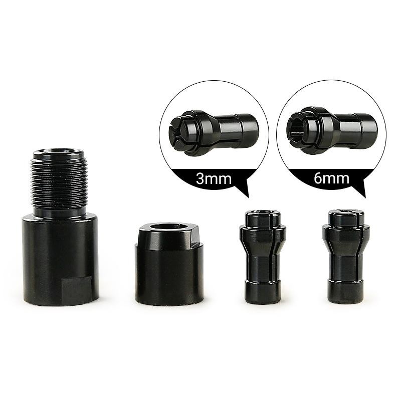 3MM & 6MM (1/8" & 1/4") Angle Grinder to Straight