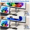 10 in 1 New Surface Dock, Triple Displays VGA +