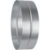 HVAC OV Galvanized Metal Duct Connector - 12 Inch Fit