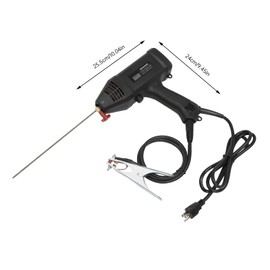 Handheld Welding Machine 110V Portable Hand Held Stick Welder Kit with Carry Case Welder Machine Tool Set with Toolbox, Black