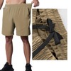 Men's Sports Shorts, Quick-Drying Sports Shorts, Lightweight with Zip Pockets,