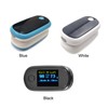 Fingertip Pulse Oximeter PVC Accurate Fast Spo2 Reading Rechargeable Portable