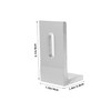 Gadpiparty Solar Panel Mounting Bracket for Roofs Sturdy Foot Design