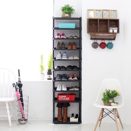 iHome Shoe Rack Shoe Organizer Double 10 Steps (Boot Type) / 아이홈 신발장 신발정리대 더블 10단(부츠형)