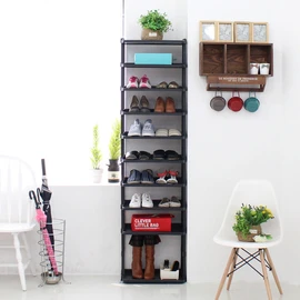 iHome Shoe Rack Shoe Organizer Double 10 Steps (Boot Type) / 아이홈 신발장 신발정리대 더블 10단(부츠형)