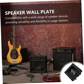 TEHAUX Loudspeaker Terminal Connector Way Dual Wiring Junction Box for Easy Installation Compatible with Various Speaker Devices Stable Transmission for Uninterrupted Audio Experience