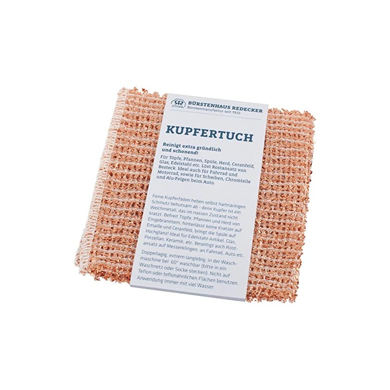 Redecker Copper Kitchen Cloths, Set of 2