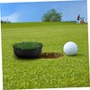 Kisangel Golf Hole Cup Cover Durable Plastic Ring for Accurate